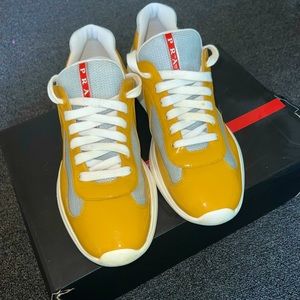 Prada America’s Cup biker fabric sneakers U.S size 10.5 UK 9.5